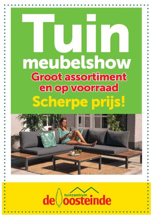 Tuinmeubels | de Oosteinde Hillegom, Vijfhuizen, Zeewolde en IJsselmuiden