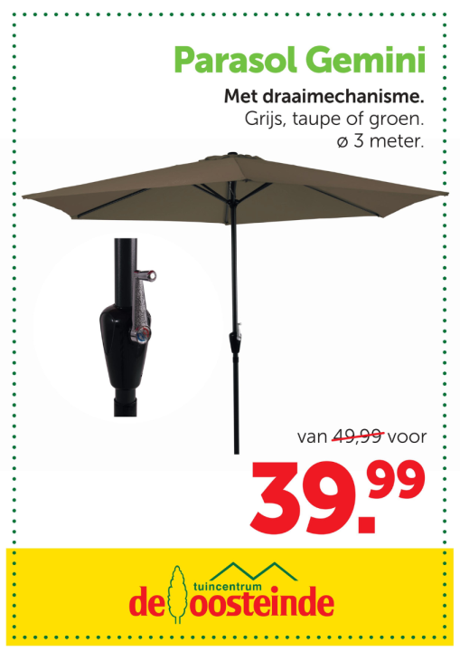Parasol  | de Oosteinde