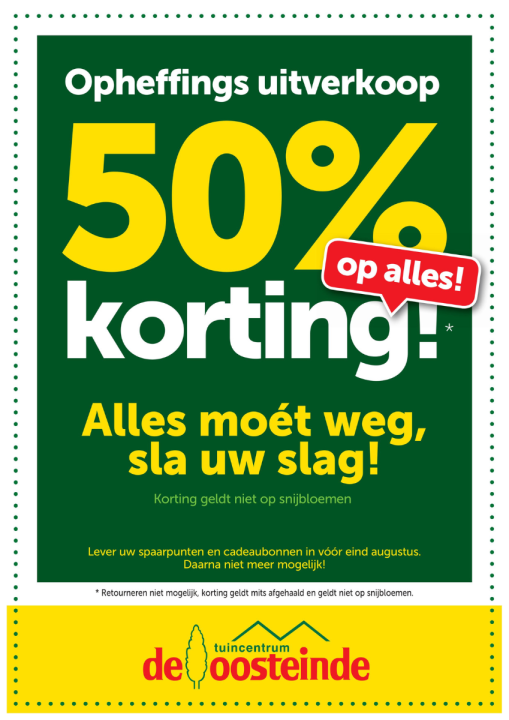 Opheffing | de Oosteinde