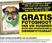 Gratis op de foto met uw huisdier bij Jumper Hillegom