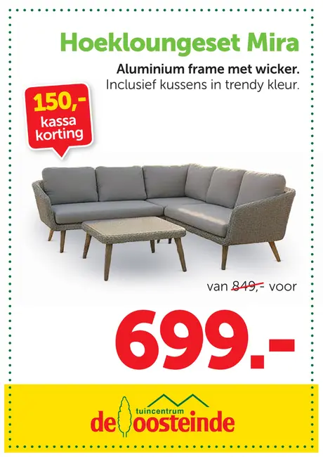 Hoekloungeset Mira