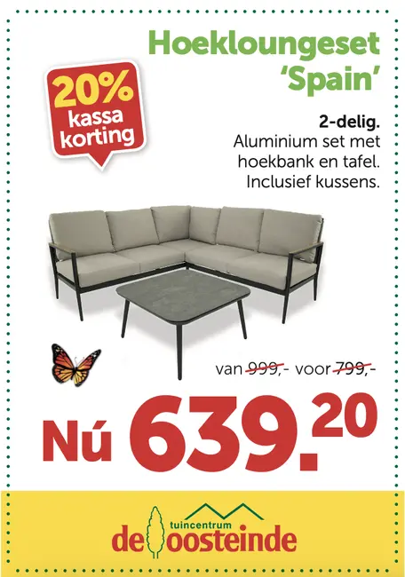 Hoekloungeset Spain