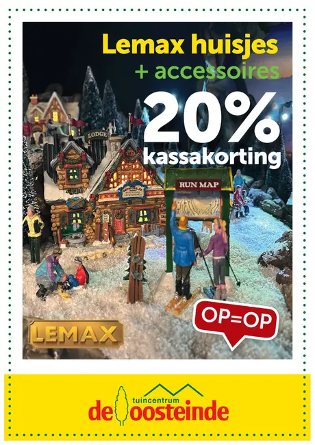 Lemax huisjes en accessoires