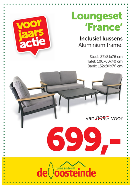 Loungeset ‘France'