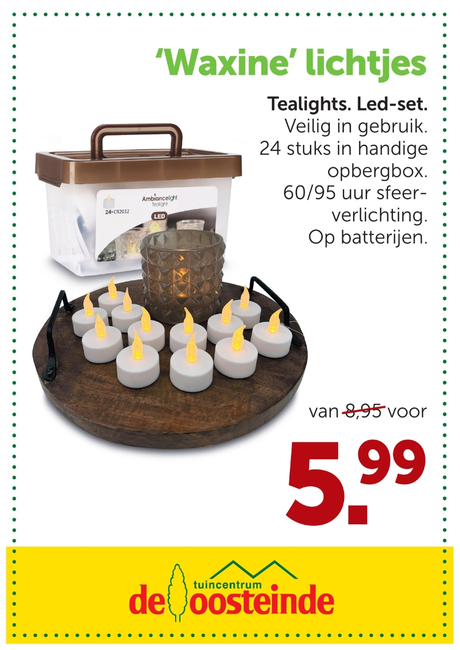 Waxinelichtjes LED